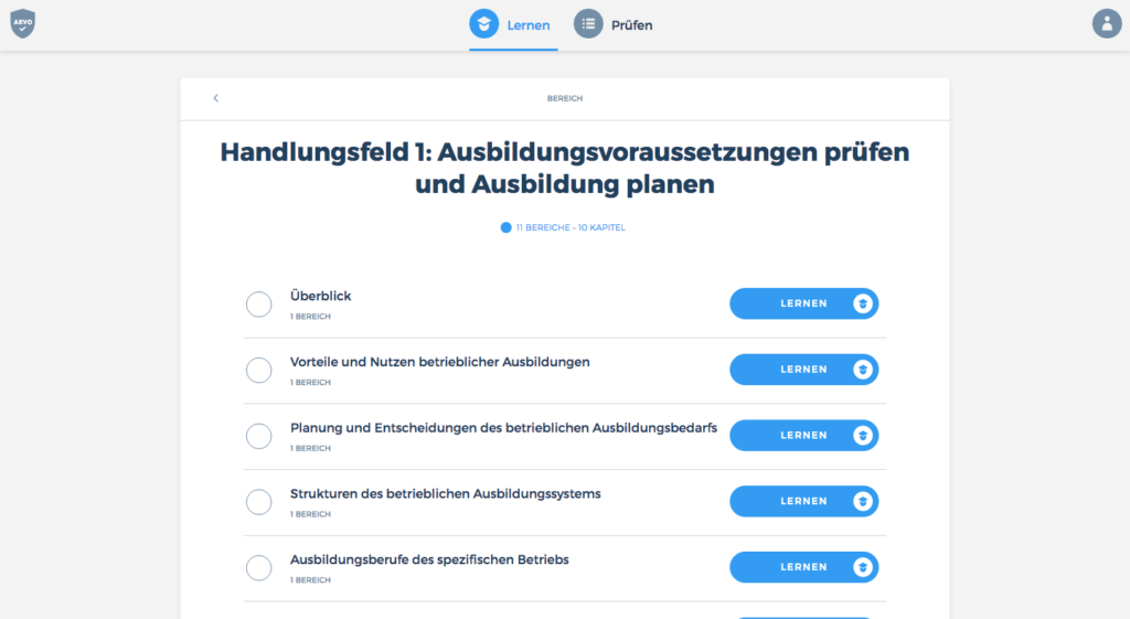 AEVO Lernen - Frage: Ausbildungsvoraussetzungen